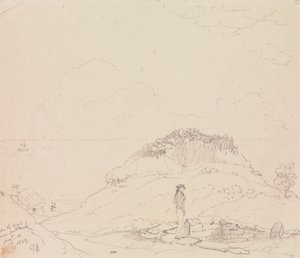 Sandrock yakınlarındaki Sahilde, 13 Ağustos 1829 by Capt. Thomas Hastings