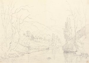 Köprüden Rydal Kulübesi, 8 Şubat 1836 by Capt. Thomas Hastings