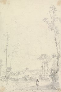 Heathland Yolu Boyunca Bir Ev Taslağı by Capt. Thomas Hastings