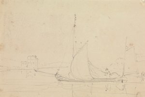 Yelkenli Tekne Çizimi by Capt. Thomas Hastings