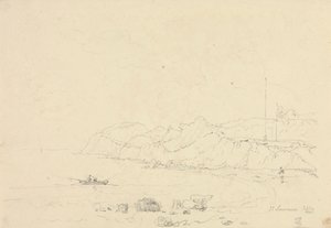 St. Lawrence, Wight Adası, 19 Eylül 1827 by Capt. Thomas Hastings