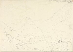 Borrowdale'in Çeneleri, 27 Haziran 1835 Cumartesi by Capt. Thomas Hastings