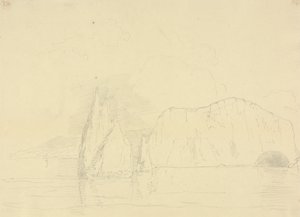 İğneler ve Tatlı Su Kayalıkları, Wight Adası by Capt. Thomas Hastings