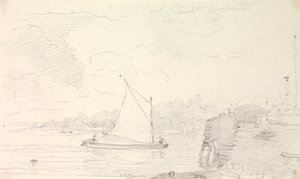 West Cowes, Wight Adası by Capt. Thomas Hastings