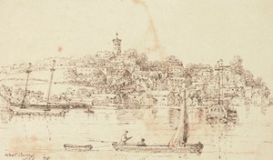 West Cowes, Wight Adası by Capt. Thomas Hastings