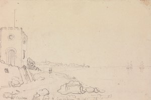 Lord Henry Seymour's Bathing House'dan West Cowes, Ekim 1825