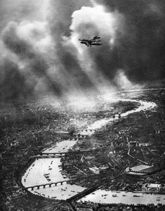 Londra manzarası, 1926-1927 by Captain Alfred G. Buckham