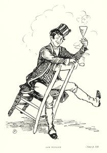 Dickens karakteri: Sam Weller (taş)