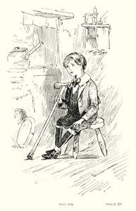 Dickens karakteri: Minik Tim (lito)