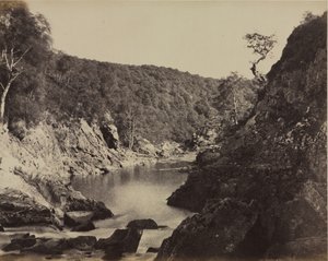 Nehir Manzarası, İskoçya, c. 1858.