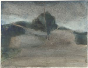 Manzara by Carel Adolph Lion Cachet