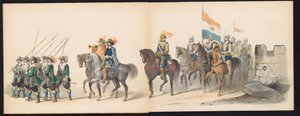 Leiden öğrencilerinin maskeli balosu, 1850 (levha 13) 1629