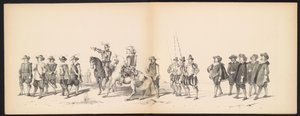 Leiden öğrencilerinin maskeli balosu, 1850 (levha 2) 1629