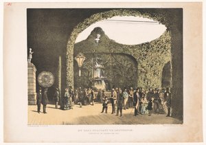 1855 Amsterdam'daki Frascati Salonu 1855 fuarı sırasında Amsterdam'daki Frascati Salonu (nesne üzerindeki başlık)