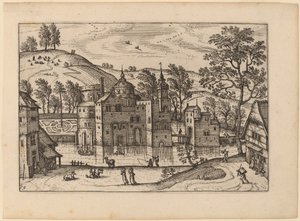 Hendekli Kale by Carel Collaert