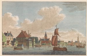 Westzaandam, yaklaşık 1790 Binnen-Zaan