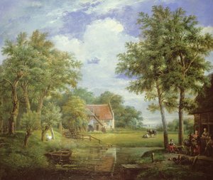 Dutch Farm Scene