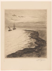 Liman girişi by Carel Nicolaas Storm van 