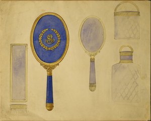 Tasarım seçimi, Carl Faberge Evi (kalem, tükenmez kalem ve mürekkep ve kart üzerine sulu boya)