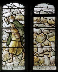 Over Wyresdale, Christ Church, Shrigley & Hunt (1873-1982), Carl Almquist, The Shepherds Church, Shepherding, Sheep, 18 by Carl Almquist