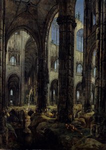 Gotik Kilise Harabeleri, 1826