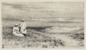 Sahildeki çocuklar by Carl Bloch