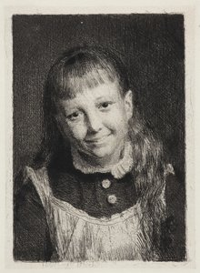 Gülen kız. Ida Alma Bloch