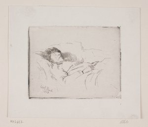 hasta yaşlı adam by Carl Bloch
