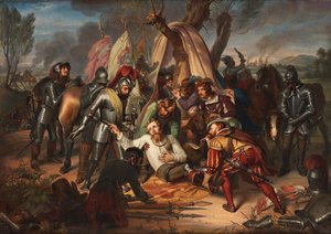 Maurice, Saksonya Seçmeni Sievershausen savaşında, 1553, 1837.