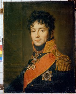 Portre du count Evgraf Fedotovich Komarovsky (1769-1843) - Peinture de Carl Christian Vogel von Vogelstein (1788-1868), huile sur toile, 67x52 cm - Kont Evgraf Fedotovich Komarovsky