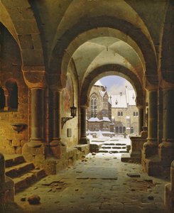 Kışın Manastır Kapısı, 1840