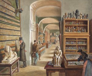 Mısır koleksiyonundaki ikinci kabine by Carl Goebel d. J.
