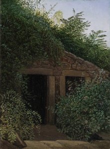 Aşırı Büyümüş Bir Mayın Kuyusu, ca. 1824. by Carl Gustav Carus