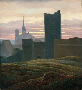 Cheb kraliyet kalesi by Carl Gustav Carus