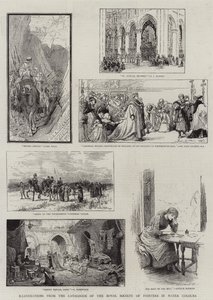 Sulu Boyalarda Kraliyet Ressamlar Derneği Kataloğundan Çizimler by Carl Haag