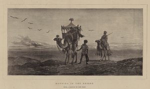 Çölde Sabah by Carl Haag