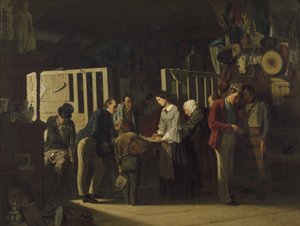 Rehin Dükkanı II, 1859 by Carl Hendrik d Unker