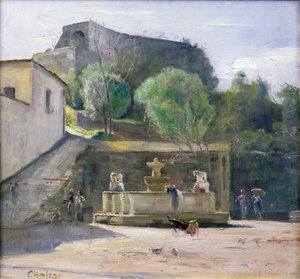 Çeşmede, İtalya by Carl Holsoe
