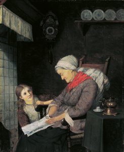 ziyaret eden büyükanne