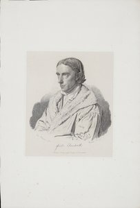 Johann Friedrich Overbeck 1789-1869, 1837 by Carl Küchler