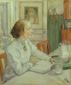 En Büyük Kızım, 1904 by Carl Larsson