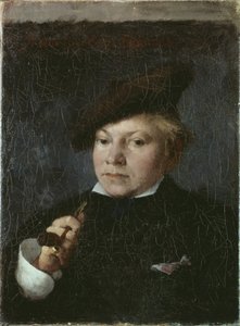 Sanatçı Carl Skenberg, 1878 by Carl Larsson