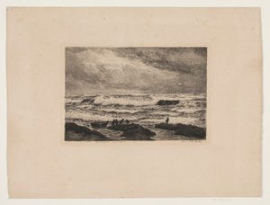 Skagen. Fırtına
