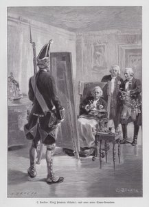 Prusya Kralı I. Frederick William, Potsdamer Riesengarde
