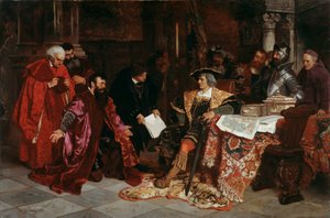 İmparator Maximilian, Venedik Büyükelçilerini Verona