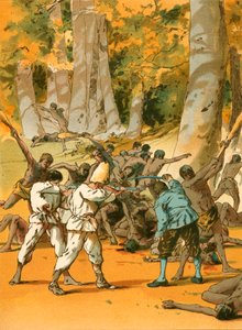Robinson Crusoe için kanlı bir çatışma
