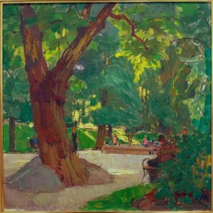 Heiligenstädter Parkı (Beethoven Parkı) by Carl Moll