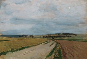 Ruh hali çalışması akşamı, Michelhausen (Plankenberg) by Carl Moll