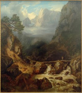 C.Morgenstern, Hallstatt yakınlarındaki Waldbachstrub