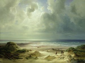 Hegoland tarafından kumul, Sakin Deniz